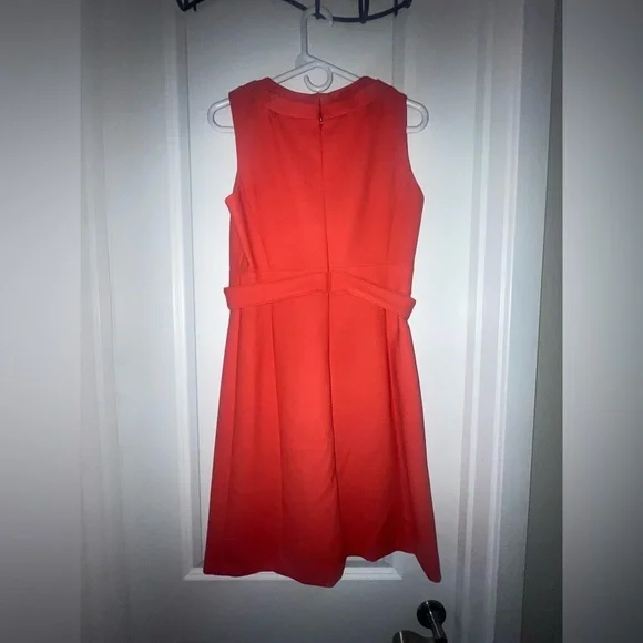 Tory Burch women’s orange sleeveless dress - Picture 4 of 5